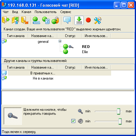 Голосовое общение с помощью Radmin Viewer