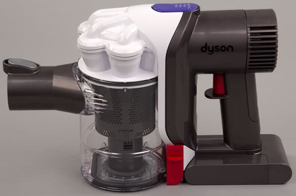 Пылесос Dyson DC43H Mattress, вид слева Пылесос Dyson DC43H Mattress, вид слева
