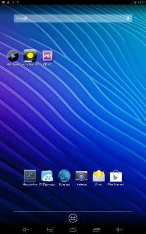 Операционная система Ritmix RMD-758