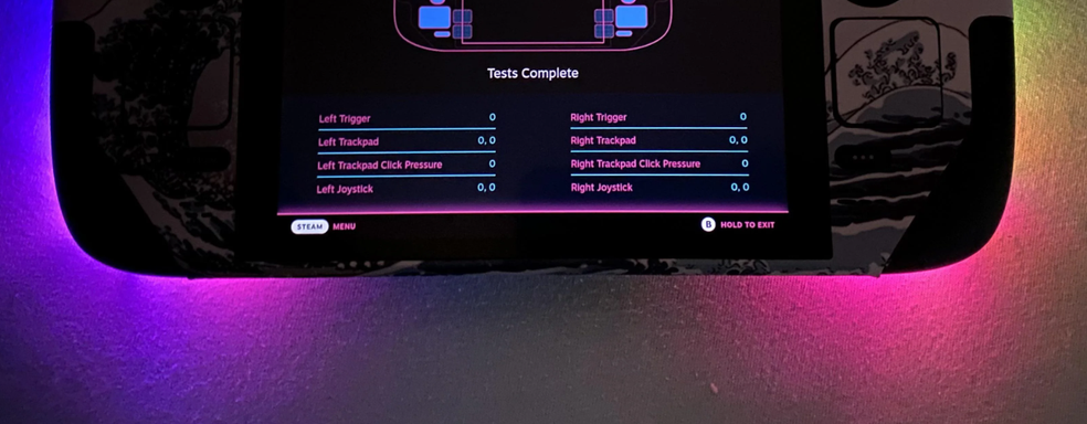 Для Steam Deck сделали RGB-подсветку, но система питания не выдержала. Неудачный пример модификации устройства Valve