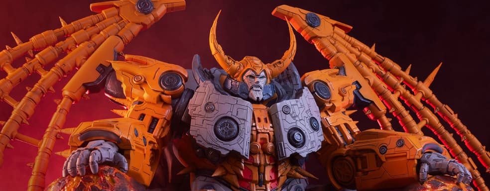 Пожиратель миров: Premium Collectibles Studio показала статую Юникрона из вселенной «Трансформеров»