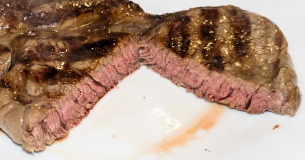 Стейк средней прожарки