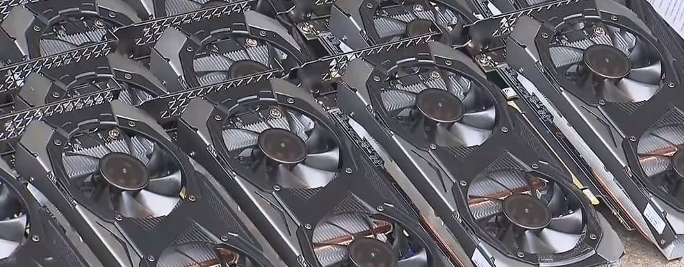 Пресечена контрабанда партии видеокарт для майнинга