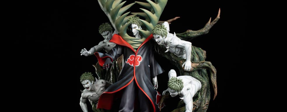 Двуликий член «Акацуки»: Pickstar Studio открыла предзаказ на статую Зецу из аниме «Наруто»